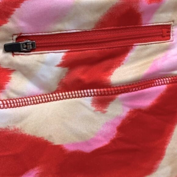 ID Ideology Women's Twist Flounce Athleisure Skort Red - Picture 9 of 15